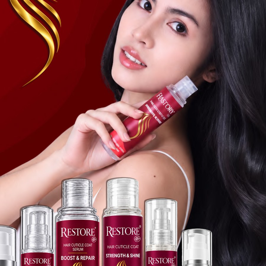 RESTORE Roots-to-Ends Set (Scalp Care Solution + Strength & Shine)